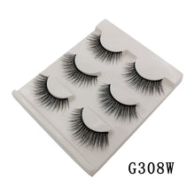 Load image into Gallery viewer, MEISHENJIE 3/5/10 Pair 3D Mink Lashes Natural Eyelash Dramatic False Eyelashes Faux Cils Makeup Fake Eyelash Extension maquiagem