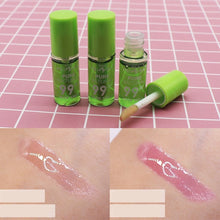 Load image into Gallery viewer, 1PCS Moisturizing Natural Aloe Essence Lip Gloss Changable Color Portable Waterproof Long Lasting Nutritious Lips Care Lipstick