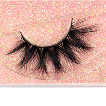 Load image into Gallery viewer, FOXESJI Makeup Eyelashes 3D Mink Lashes Fluffy Soft Wispy Natural Cross Lash Extension Reusable Fake Lashes Mink False Eyelashes