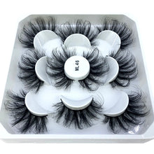 Load image into Gallery viewer, HBZGTLAD New 5 pairs 8-25mm natural 3D false eyelashes fake lashes makeup kit Mink Lashes extension mink eyelashes maquiagem