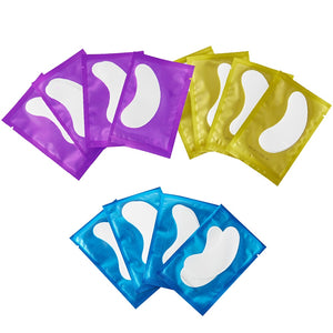 50Pairs/Lots Eye Patches Eyelash Extension Under Eye Pads Makeup Eyelash Patches Tip Stickers Pads For Eyelash Extension Makeup