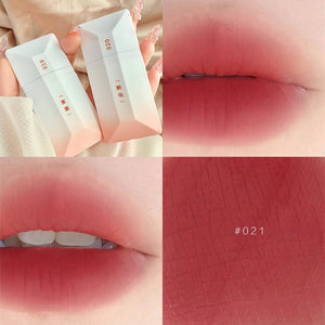 4 Colors Girl&#39;s Velvet Matte Lipstick Blush Waterproof Long Lasting Sexy Lipgloss Non-Stick Cup Makeup Lip Tint Cosmetic Makeup