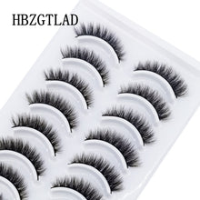 Load image into Gallery viewer, NEW 10 Pairs Natural False Eyelashes Fake Lashes Long Makeup 3d Mink Lashes Extension Eyelash Mink Eyelashes for Beauty 54