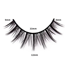 Load image into Gallery viewer, Eye makeup accessories 5 pairs set Cos cross false eyelashes Lash Extension 3D bunch Japanese Fairy Little Devil Cosplay 5 Pairs