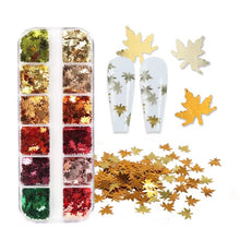 Load image into Gallery viewer, Holographic Butterfly Flakes Nail Art Glitter Sparkly 3D Laser Butterfly Sequins Tips DIY Polish Nail Art Decorations Manicure