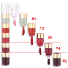 Load image into Gallery viewer, 5 In 1 Matte Lipstick Velvet Sexy Red Lip Tint Long Lasting Non-stick Cup Lip Gloss Set Lip Oil Female Makeup Cosmetic Kit