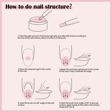 Load image into Gallery viewer, LILYCUTE 5ml Quick Extension Gel Construct Hard Gel Semi Permanent UV LED UV Gel Nail Art Design Faux Ongles Nails Accesorios