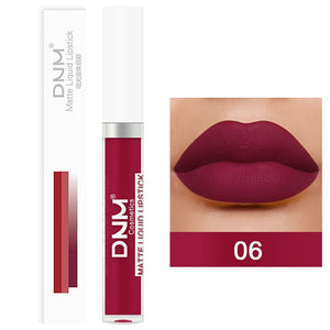 3 Pcs Sweet Liquid Lipstick Set Matte Velvet Lip Glaze Waterproof Long Lasting Non-marking Natural Lip Tint Cosmetic Kit YZL1