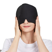 Load image into Gallery viewer, Gel Hot Cold Therapy Headache Migraine Relief Cap For Chemo,Sinus,Neck Wearable Therapy Wrap Stress Pressure Pain Relief Massage