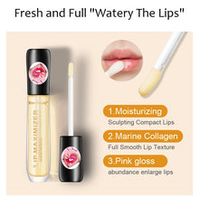 Load image into Gallery viewer, Instant Volumising Lips Plumper Repairing Reduce Lip Fine Lines Mask Long Lasting Moisturizer Care Lip Oil Sexy Plump Serum 5ml