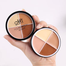 Load image into Gallery viewer, 4 Colors Makeup Concealer Palette Waterproof Moisturizing Face Contour Bronzer Make Up Face Foundation Cream Concealer