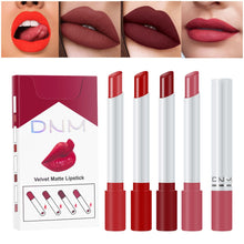 Load image into Gallery viewer, 4 Colors Makeup Lipstick Cosmetics Lipstick Set Lip Tint Lip Gloss Waterproof Maquillaje Matte Long Lasting Make Up Pomade Kits