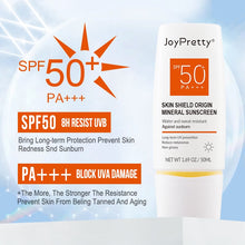 Load image into Gallery viewer, JoyPretty Sunscreen spf 50 Body Whitening Cream Sun Protection Protector Solar Blocker Sunblock Moisturizing Skin Care 50ml