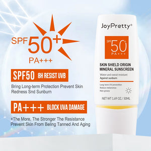 JoyPretty Sunscreen spf 50 Body Whitening Cream Sun Protection Protector Solar Blocker Sunblock Moisturizing Skin Care 50ml