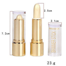 Load image into Gallery viewer, 3 Colors 3D Face Brighten Highlighter Bar Cosmetic Face Contour Bronzer Shimmer Highlighter Stick Concealer Cream Makeup tool