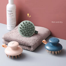 Load image into Gallery viewer, 1pcs Multifunctional Handheld Massage Brush Head Body Scalp Massage Brush Comb Hair Cleaning Comb Head Massager 4 Colors New