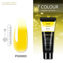 Load image into Gallery viewer, Limegirl 15ml Poly Nail Gel Glitter Building Nail Gel For Manicure Nail Art Design Luminous Polygels Extension Nail Gel For Nail