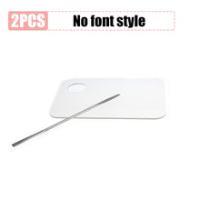 Load image into Gallery viewer, Acrylic Palette Spatula Rod Gel Foundation Eye Shadow Mixing Cream Pigments  for Makeup Nail Art Manicure Tool Makeup Tools