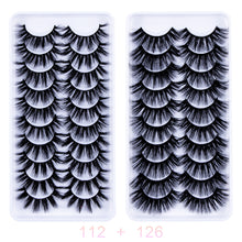 Load image into Gallery viewer, AYRMILLA 5/20Pairs 3D Mink Lashes Natural False Eyelashes Dramatic Thick Fake Eyelash Extension Faux Cils Wholesale Makeup Tools