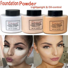 Load image into Gallery viewer, Face Foundation Powder Oil Control Contour Full CoverBanana Powder Translucent Mineral Makeup Base Matte Foundation Make Up