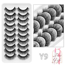 Load image into Gallery viewer, 5/10Pairs 3D Mink Lashes Natural Eyelashes Dramatic False Eyelashes Faux Cils Makeup Wholesale Fake Eyelash Extension maquiagem