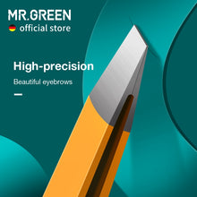 Load image into Gallery viewer, MR.GREEN  Eyebrow Tweezer Colorful Hair Beauty Fine Hairs Puller Stainless Steel Slanted Eye Brow Clips Removal Makeup Tools