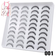 Load image into Gallery viewer, AYRMILLA 5/20Pairs 3D Mink Lashes Natural False Eyelashes Dramatic Thick Fake Eyelash Extension Faux Cils Wholesale Makeup Tools