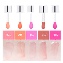 Load image into Gallery viewer, Crystal Jelly Moisturizing Lip Oil Plumping Lip Gloss Makeup Sexy Plump Lip Glow Oil Tinted Lip Plumper 6ml 1 Piece