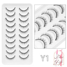 Load image into Gallery viewer, 5/10Pairs 3D Mink Lashes Natural Eyelashes Dramatic False Eyelashes Faux Cils Makeup Wholesale Fake Eyelash Extension maquiagem