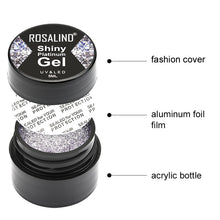Load image into Gallery viewer, ROSALIND Gel Nail Polish Glitter Paint Hybrid Varnishes Shiny Top Base Coat For Nails Set Semi Permanent For Manicure Nail Art