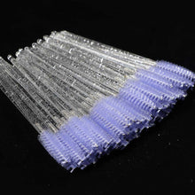 Load image into Gallery viewer, Eyelash Extension Disposable Eyebrow brush Mascara Wand Applicator Spoolers Eye Lashes Cosmetic Brushes Set makeup tools