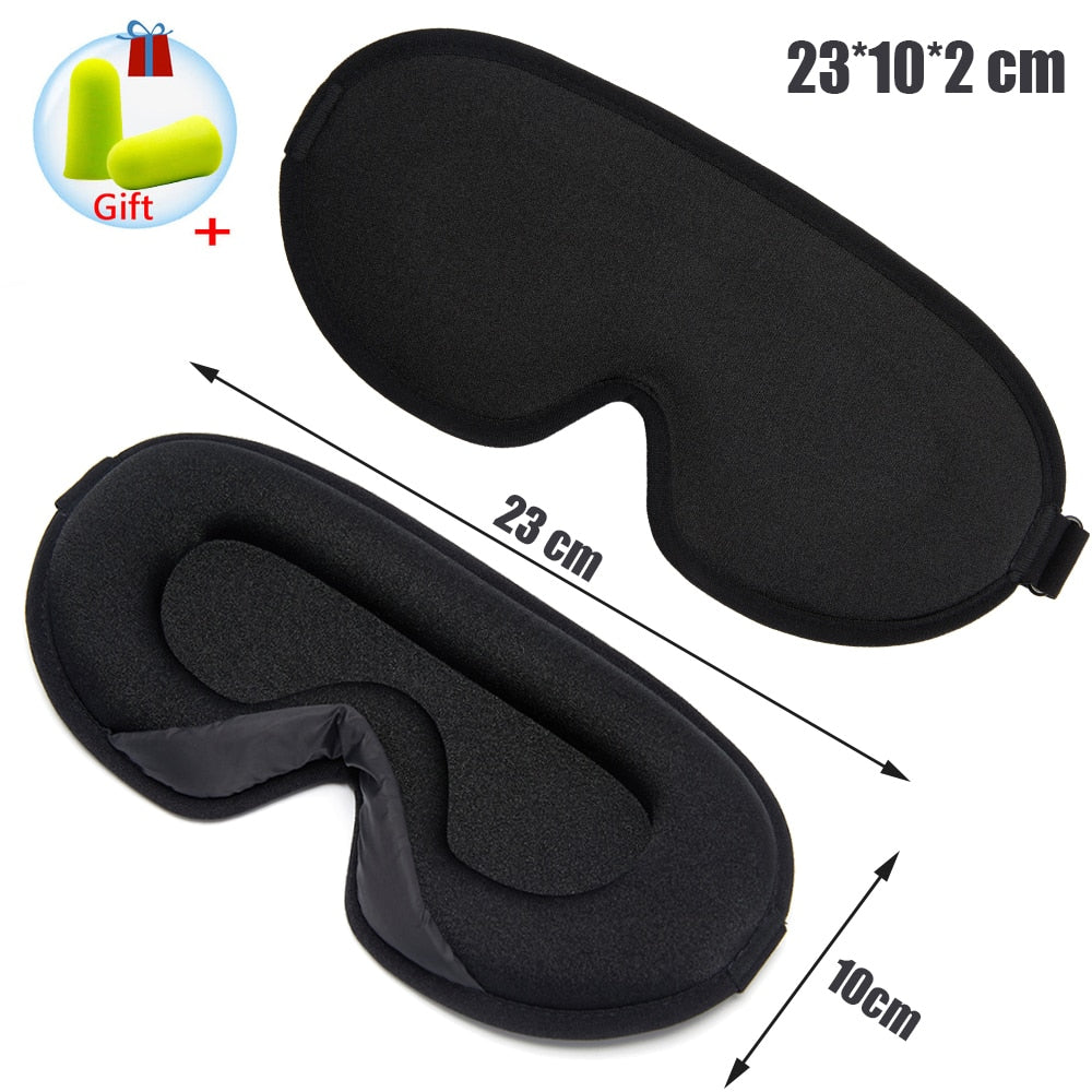 Silk Sleeping Mask Soft Smooth Sleep Mask For Eyes Travel Shade Cover Rest Relax Sleeping Blindfold Eye Cover Sleeping Aid