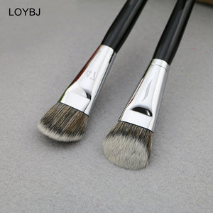 LOYBJ Professional Foundation Brush 47 Broom Head Liquid Foundation Shadow Repairing Brushes Women Face Base Makeup Beauty Tools