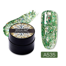 Load image into Gallery viewer, ROSALIND Gel Nail Polish Glitter Paint Hybrid Varnishes Shiny Top Base Coat For Nails Set Semi Permanent For Manicure Nail Art