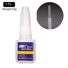 Load image into Gallery viewer, 10g Fast Drying Nail Glue for False Nails Glitter Acrylic Nail Rhinestone Decoration Extension Glue Adhensive Nail Care Tool