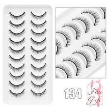 Load image into Gallery viewer, AYRMILLA Natural False Eyelashes 5/10/14Pairs Dramatic 3D Mink Lashes Thick Fake Eyelash Extension Faux Cils Makeup maquiagem