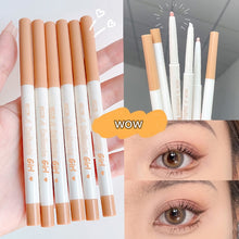 Load image into Gallery viewer, Diamond Glitter Eyeshadow Liner Pencil Eye Makeup Highlighter Waterproof Matte Pink Silkworm Champagne Gold Eyeliner Pen