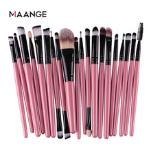 Load image into Gallery viewer, MAANGE 3/20 Pcs Makeup Brush Set Pro Eyeshadow Blending Foundation Powder Eyebrow Brush Double Head Brush Beauty Make Up Kits