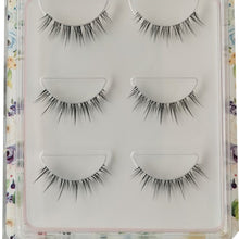 Load image into Gallery viewer, NEW Wholesale Mink Eyelashes 3pair lashes invisible band mink lashes reusable false eyelashes Makeup in Bulk
