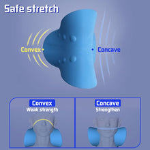 Load image into Gallery viewer, Cervical Spine Stretch Gravity Muscle Relaxation Traction Neck Stretcher Shoulder Massage Pillow Relieve Pain Spine Correction