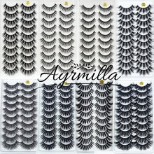 Load image into Gallery viewer, 5/10Pairs 3D Mink Lashes Natural Eyelashes Dramatic False Eyelashes Faux Cils Makeup Wholesale Fake Eyelash Extension maquiagem