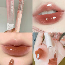 Load image into Gallery viewer, Cherry Pink Lip Plumper Gloss Crystal Jelly Oil Lip Tint Korean Long-lasting Waterproof Lipstick Lips Plumper Extreme Wholesale