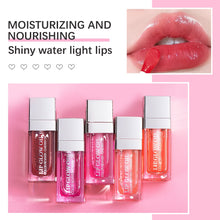 Load image into Gallery viewer, Crystal Jelly Moisturizing Lip Oil Plumping Lip Gloss Makeup Sexy Plump Lip Glow Oil Tinted Lip Plumper 6ml 1 Piece