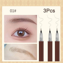 Load image into Gallery viewer, New 3/1Pc Waterproof Liquid Eyebrow Easy To Color Sweat-proof Eyebrow Pen 0.01MM Ultra Thin Head Eye Makeup Cosmetic Wholesale