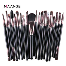 Load image into Gallery viewer, MAANGE 3/20 Pcs Makeup Brush Set Pro Eyeshadow Blending Foundation Powder Eyebrow Brush Double Head Brush Beauty Make Up Kits