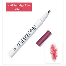 Load image into Gallery viewer, 1 Pc Nail Art Graffiti Pen Black Color UV Gel Polish Design Dot Painting Detailing Pen Brushes DIY Nail Art Adorn Tools