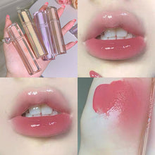 Load image into Gallery viewer, Cherry Pink Lip Plumper Gloss Crystal Jelly Oil Lip Tint Korean Long-lasting Waterproof Lipstick Lips Plumper Extreme Wholesale