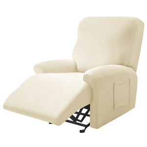 Recliner Sofa Cover 1 Seater Stretch Recliner Sofa Slipcover 2/3/4 Seater Relax Armchair Relax Cover Washable