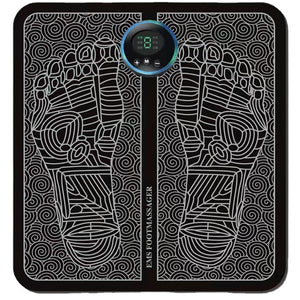 Electric EMS Foot Massager Pad Foot Massage Mat Feet Muscle Stimulator Improve Blood Circulation Relieve Ache Pain Health Care