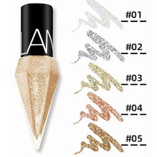 Load image into Gallery viewer, Waterproof Quick Dry Liquid Eyeliner Sweatproof Anti-oil Smudge-Proof Long-lasting Black Eyeliner Pencil Beauty Eyes Makeup Tool